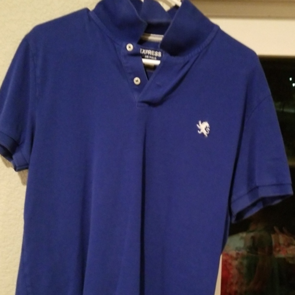 Pique fitted polo